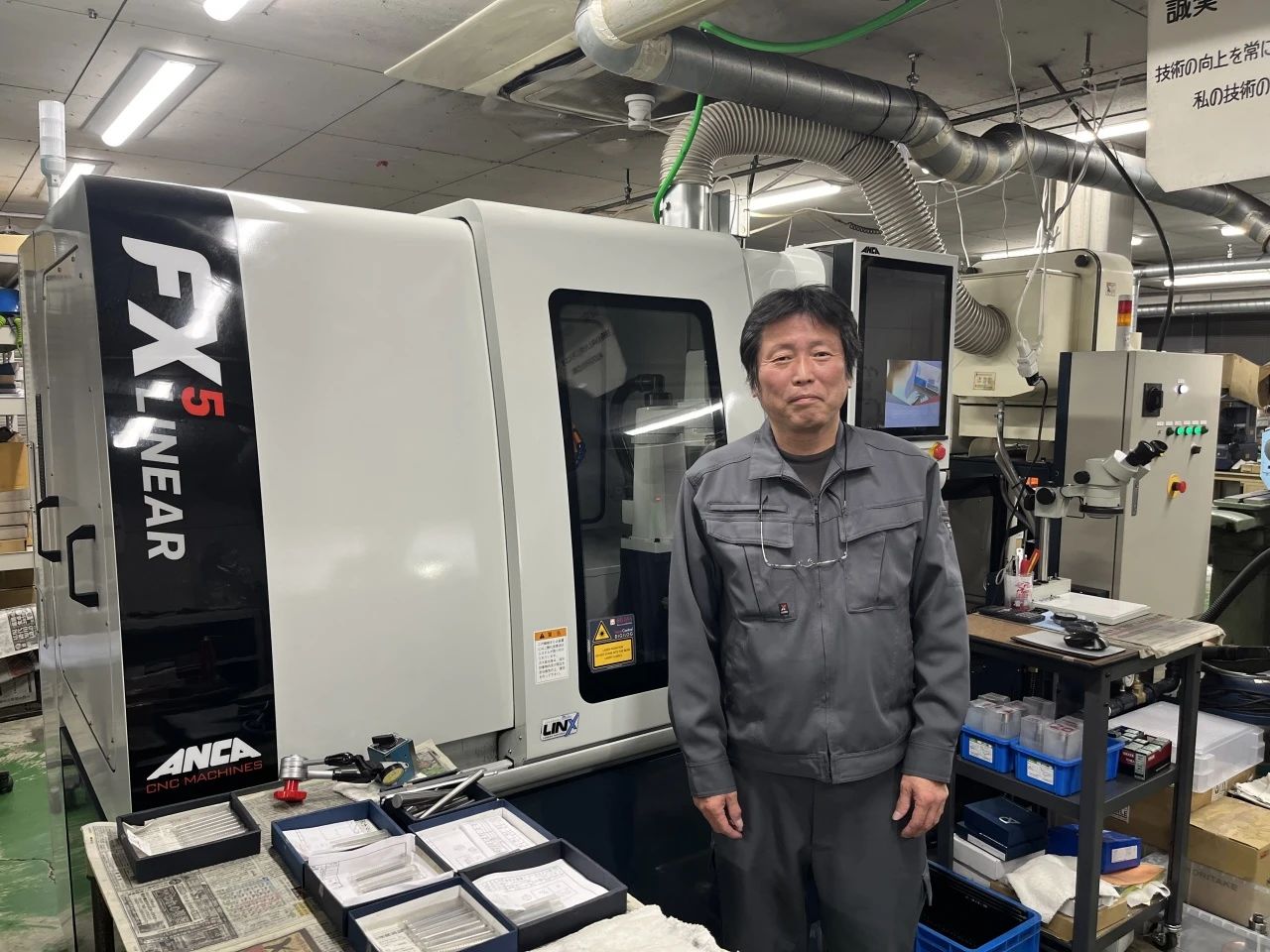 【昂科机床】全球客户案例——武田工业高效修磨与制造刀具